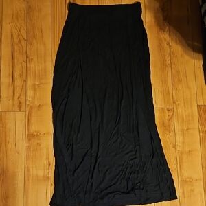 SHEIN Classic Black Maxi Skirt